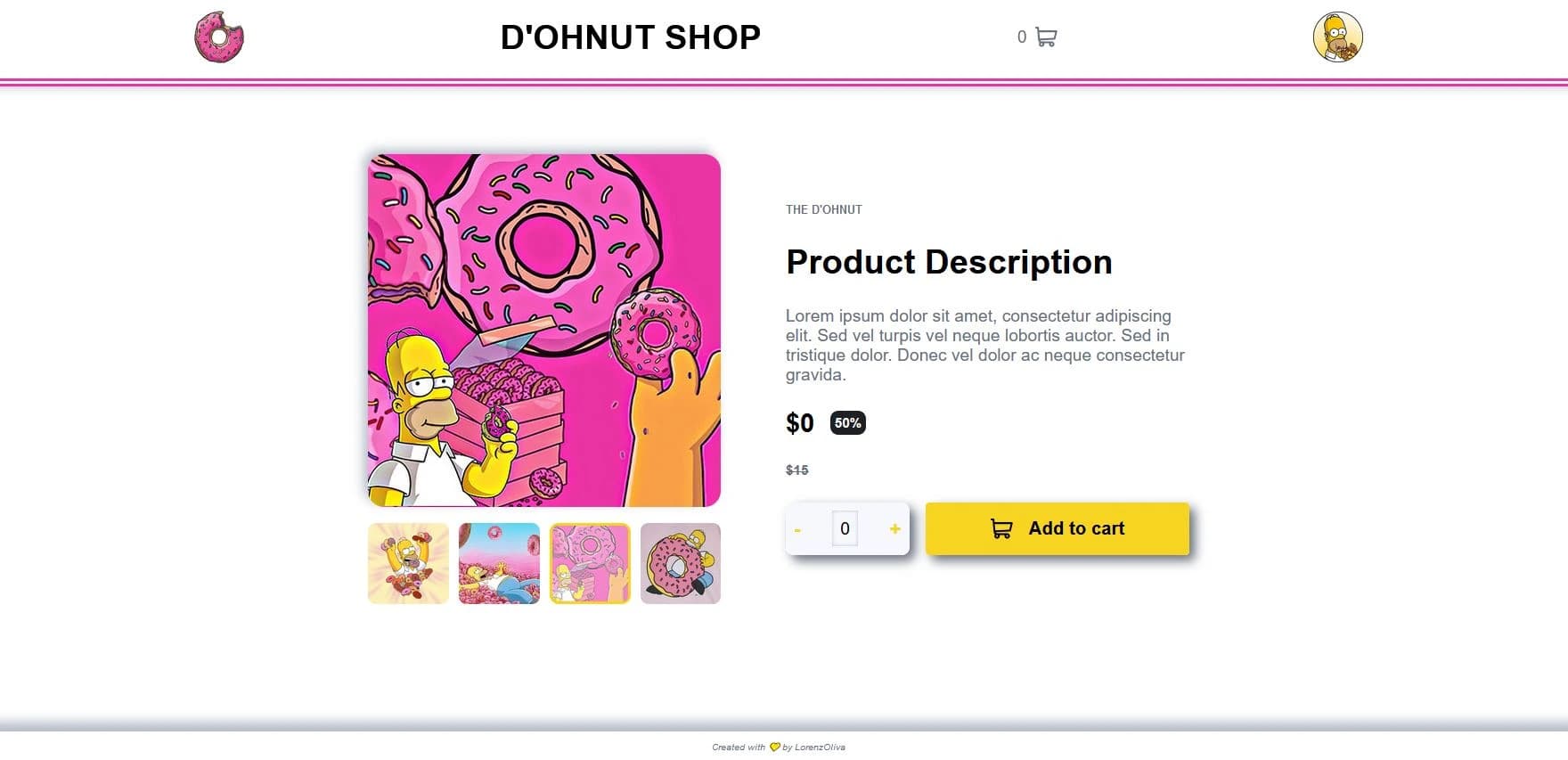 Image D'ohnut shop