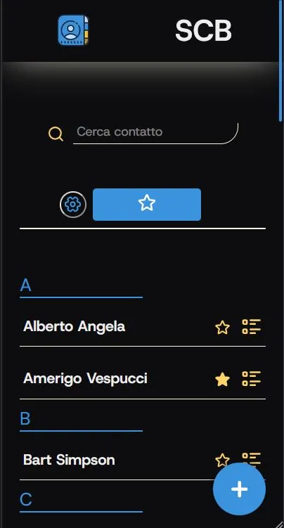 Image SCB - Simple contacts book