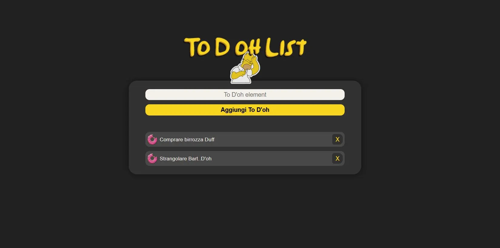 Image To d'oh List
